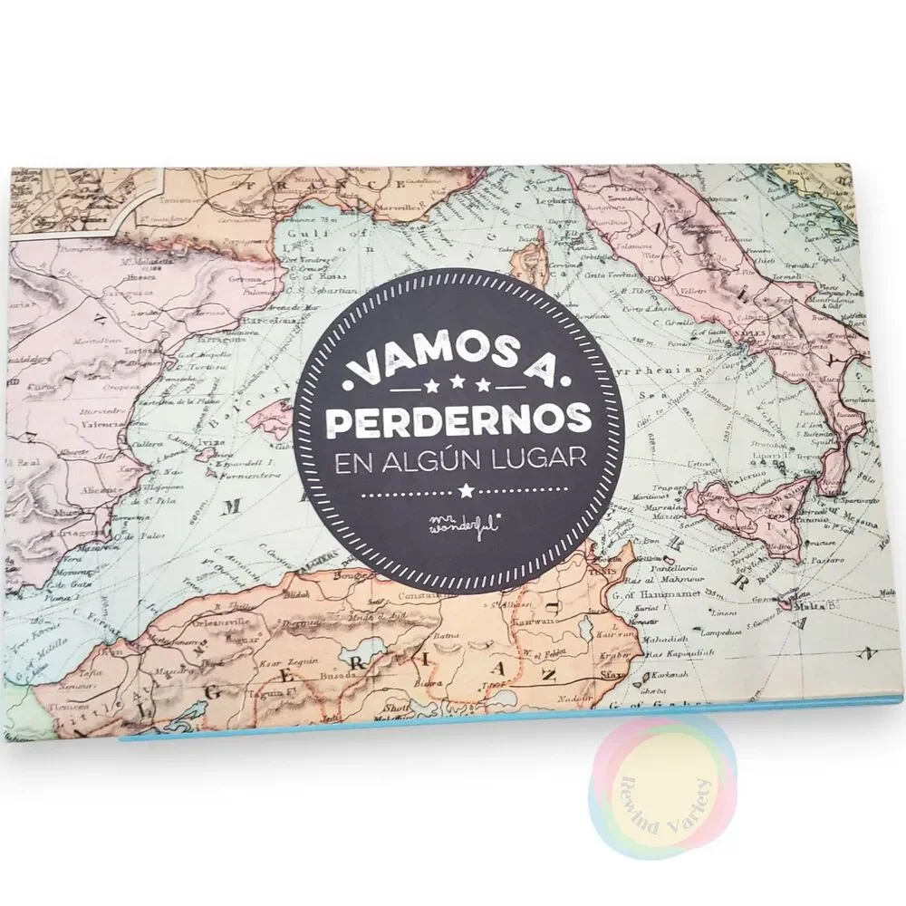 Mr Wonderful Spanish Travel Diary Guided Journal New